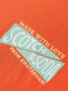 Scotch & Soda Orangefarbenes Herren-T-Shirt von Scotch & Soda