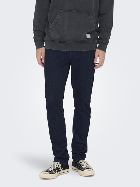 ONLY & SONS Dunkelblaue Herrenjeans mit schmaler Passform ONLY & SONS Loom