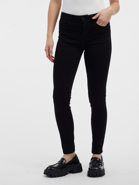 Orsay Schwarze Damen-Skinny-Fit-Jeans ORSAY