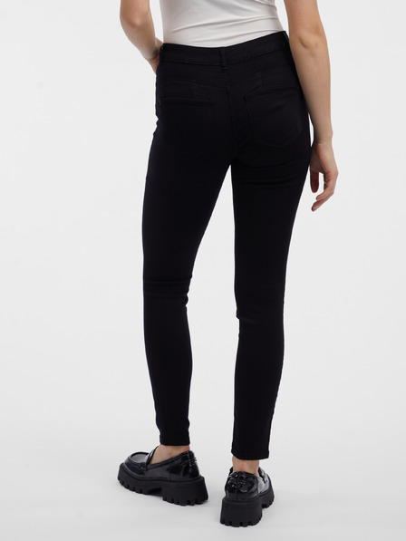 Orsay Schwarze Damen-Skinny-Fit-Jeans ORSAY