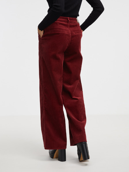 Pepe Jeans Rote Damen-Schlaghose Pepe Jeans Cecilia Cord