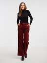 Pepe Jeans Rote Damen-Schlaghose Pepe Jeans Cecilia Cord