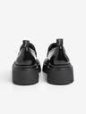 Pepe Jeans Schwarze glänzende Damen-Slipper Pepe Jeans Queen Oxford