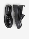 Pepe Jeans Schwarze glänzende Damen-Slipper Pepe Jeans Queen Oxford