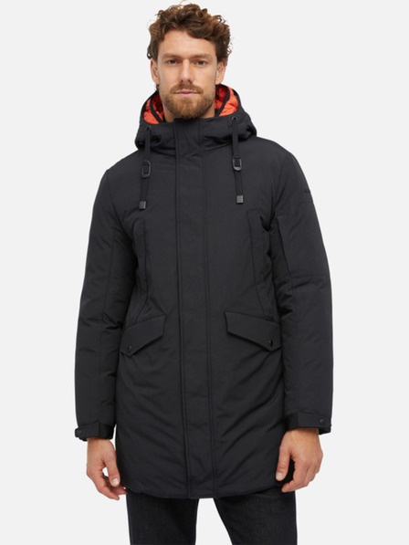 Geox Schwarzer Herren-Winterparka Geox Velletri