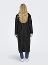 ONLY Schwarzer Damen Kunstledermantel ONLY Viva