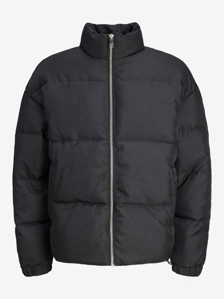 Jack & Jones Schwarze Jack & Jones Urban Steppwinterjacke für Herren