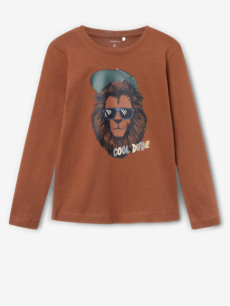 name it Braunes T-Shirt für Jungen name it Ricko