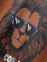name it Braunes T-Shirt für Jungen name it Ricko
