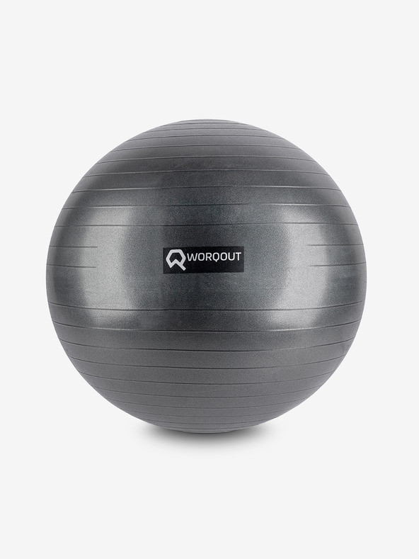 Worqout Schwarzer Gymnastikball 75 cm Worqout Gymnastikball