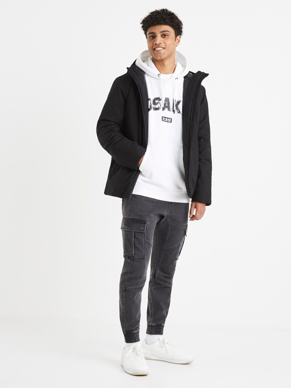 Celio Graue Herrenhosen Celio