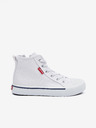 Levi's® Weiße Levi's® Kinder Knöchel-Turnschuhe
