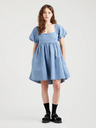 Levi's® Blaues kurzes Levi's®-Denim-Kleid für Damen