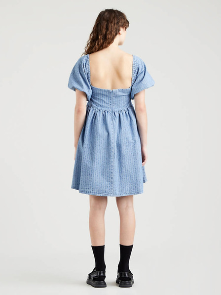 Levi's® Blaues kurzes Levi's®-Denim-Kleid für Damen