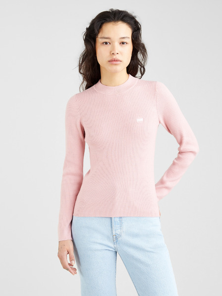 Levi's® Hellrosa Levi's® Crew Rib Pullover für Damen
