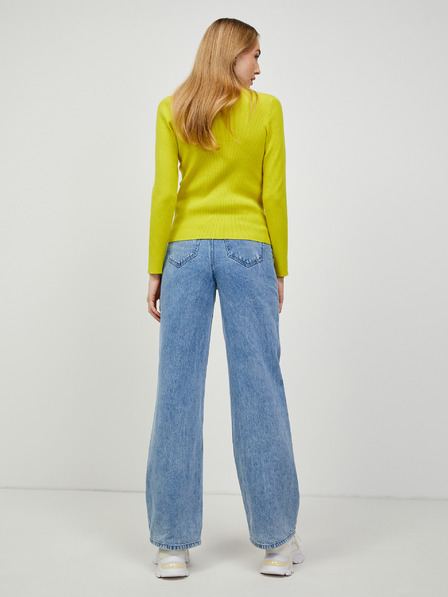 Levi's® Gelber Damen Levi's® Crew Rib Pullover