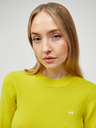 Levi's® Gelber Damen Levi's® Crew Rib Pullover
