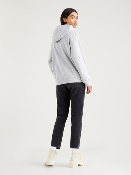 Levi's® Hellgrauer Levi's® Damen-Kapuzenpullover