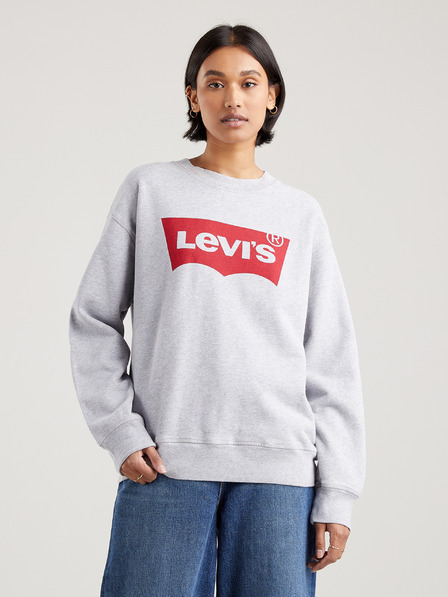 Levi's® Hellgraues Levi's® Sweatshirt für Frauen