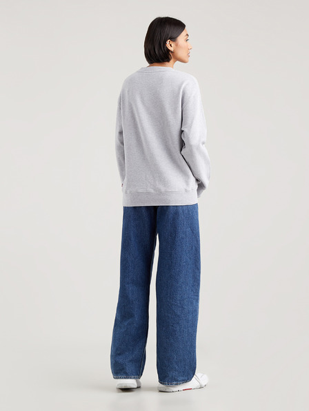 Levi's® Hellgraues Levi's® Sweatshirt für Frauen