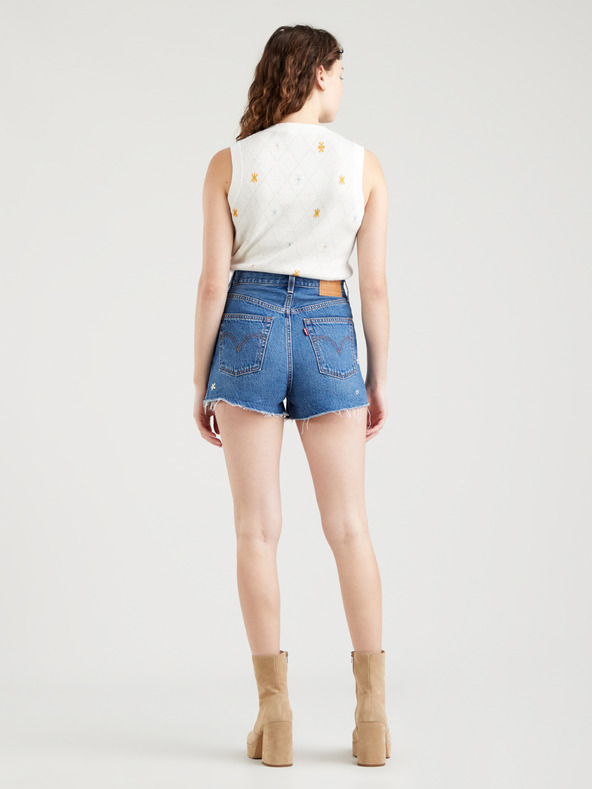 Levi's® Blaue Levi's® Denim-Shorts für Frauen