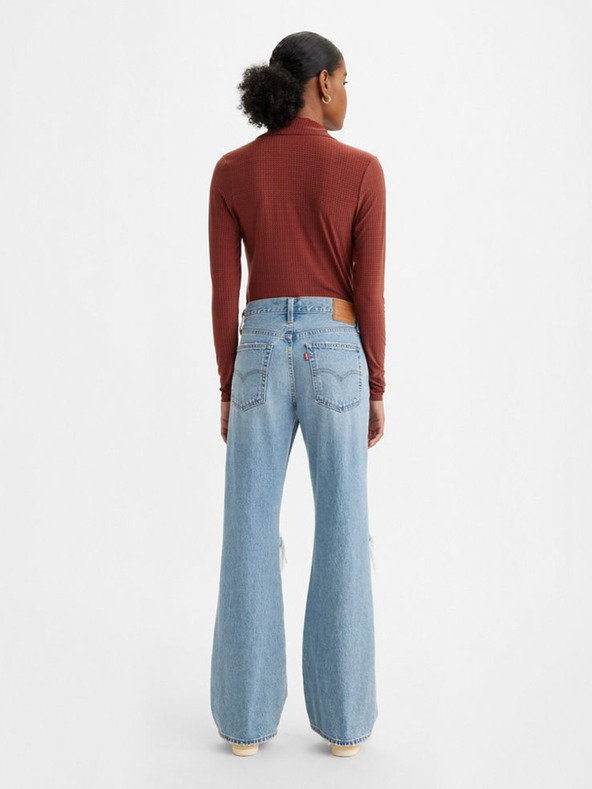 Levi's® Hellblaue Damen Levi's® Baggy Boot Wide Jeans