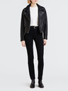 Levi's® Schwarze Levi's® Straight Fit Jeans für Damen 724