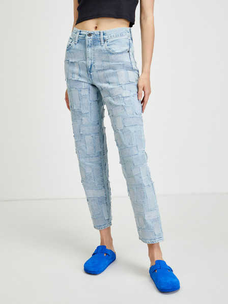 Levi's® Hellblaue Levi's® Straight Fit Jeans für Damen