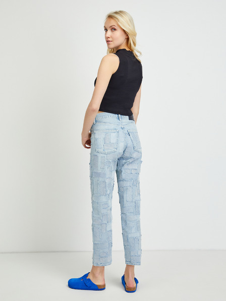 Levi's® Hellblaue Levi's® Straight Fit Jeans für Damen