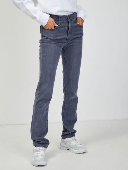 Levi's® Graue Straight Fit Jeans für Damen Levi's® 724