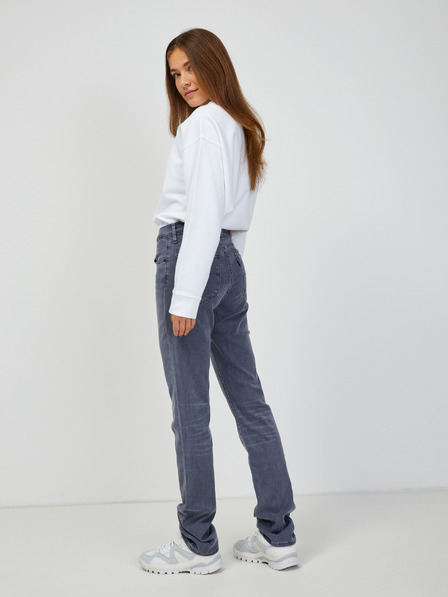 Levi's® Graue Straight Fit Jeans für Damen Levi's® 724