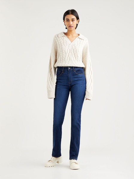 Levi's® Dunkelblaue Damenjeans Levi's® 724 Straight Fit