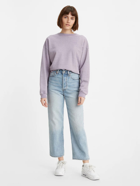 Levi's® Hellblaue Straight Fit Levi's® Ribcage Jeans für Damen