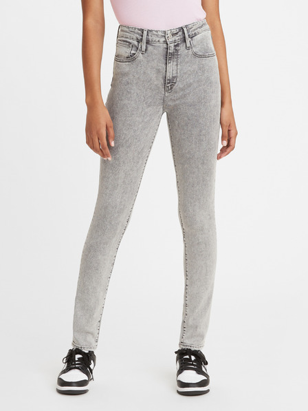 Levi's® Graue Levi's® Skinny-Fit-Jeans für Frauen