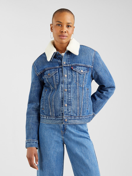 Levi's® Levi's® 3 In 1 Trucker Blaue Damen-Denimjacke
