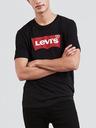 Levi's® Schwarzes Herren-T-Shirt mit Levi's®-Aufdruck