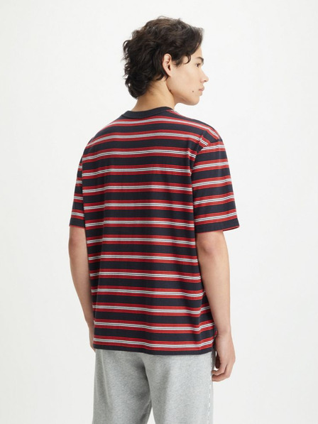 Levi's® Schwarzes Herren Levi's® Stay Loose Grafik PKT T Stripe