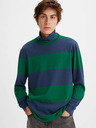 Levi's® Blaues und grünes Herren Levi's® LS Turtleneck Tee Alpha Naval