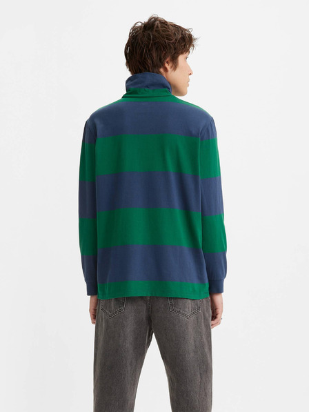 Levi's® Blaues und grünes Herren Levi's® LS Turtleneck Tee Alpha Naval