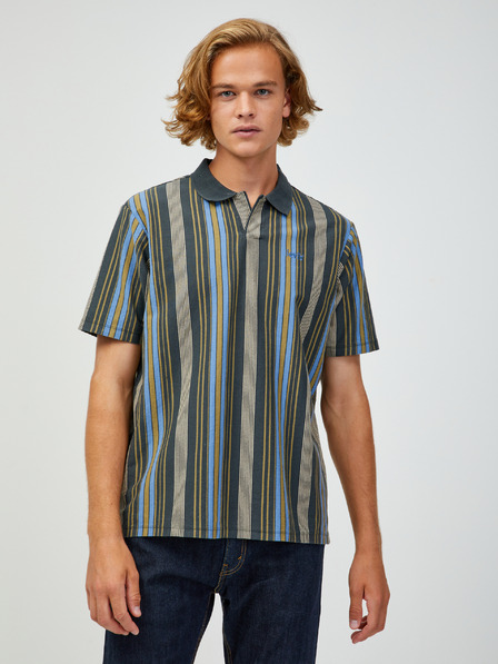 Levi's® Blaues Herren Levi's® gestreiftes Poloshirt