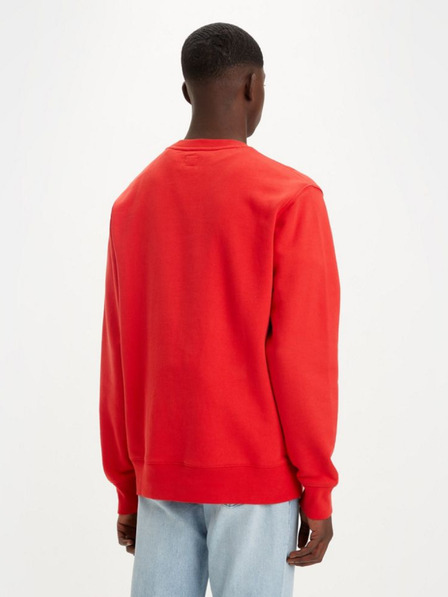Levi's® Roter Levi's® New Original Crew Aura Herren-Hoodie
