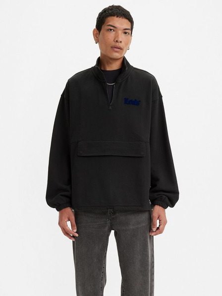 Levi's® Schwarzes Levi's® RLXD Grafik-Sweatshirt für Herren