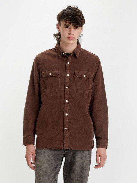 Levi's® Dunkelbraunes Herren Levi's® Jackson Worker Kordhemd
