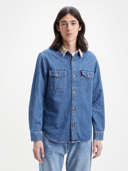 Levi's® Blaues Herren Levi's® Western Denim Hemd