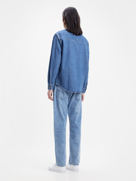 Levi's® Blaues Herren Levi's® Western Denim Hemd