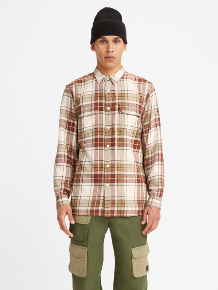 Levi's® Braunes Levi's® Herren-Karohemd