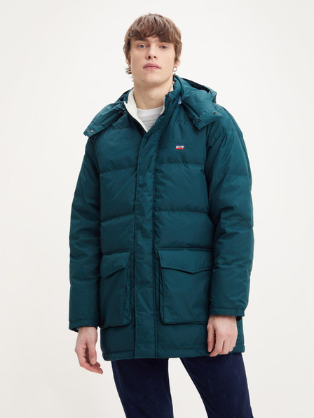 Levi's® Petrolfarbene Herren Levi's® Fillmore gesteppte Winterjacke