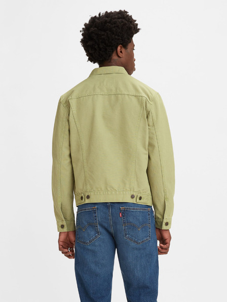 Levi's® Hellgrüne Levi's® Trucker-Jeansjacke für Herren