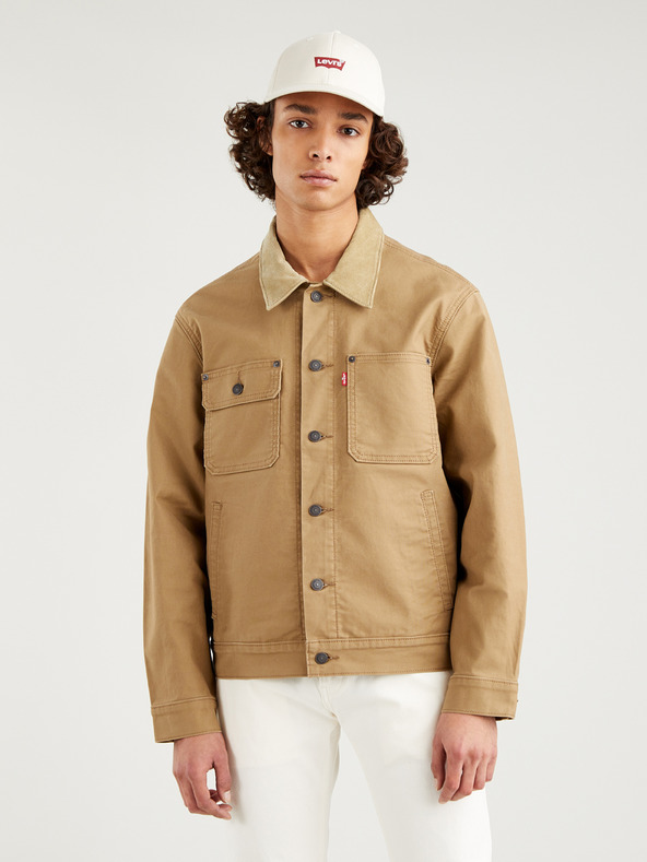 Levi's® Braune Herren Levi's® Stock Trucker Jeansjacke