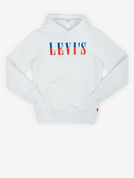 Levi's® Weißer Levi's®-Kapuzenpullover für Jungen